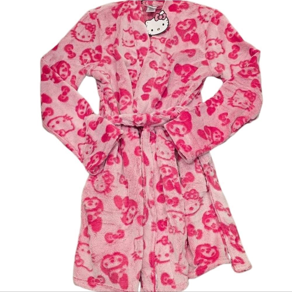 Hello‎ Kitty & Friends Plush Logo Robe - Picture 4 of 8